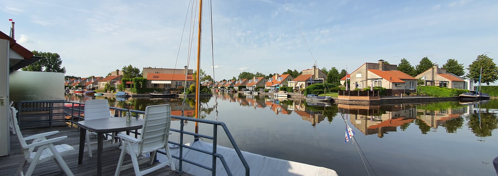 Vakantiepark in Friesland aan het water